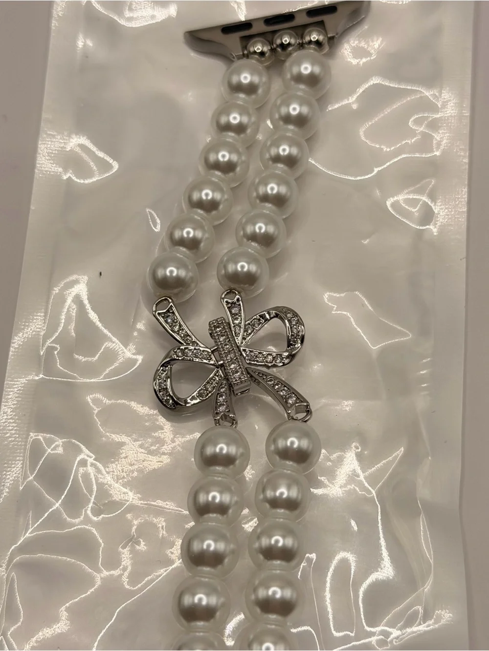 Apple Watch Band, Pearl, Bow tie, New